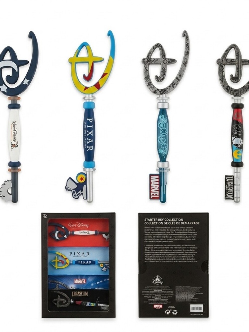 Disney Pixar & Marvel Starter Key Set